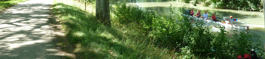 Canal du midi en famille